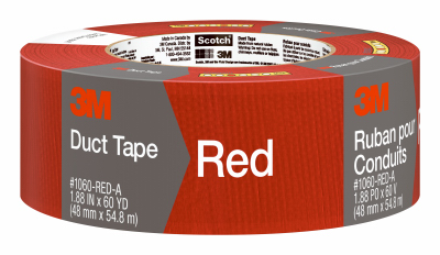 2x60YD Red Duct Tape