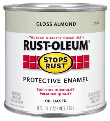 1/2pt Almond Rustoleum Paint