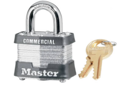 3KA     Padlock 1-1/2"Laminated