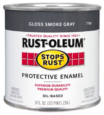 Rust-O 1/2Pt Gloss Gray