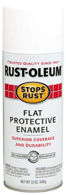 Flat White Rustoleum Spray