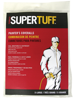 White Disposable Coverall, XL
