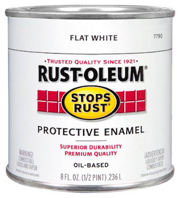 Rust-O 1/2Pt Flat White