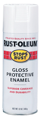 12oz Gloss White Rustoleum Spray