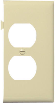Ivory Duplex End Section Plate
