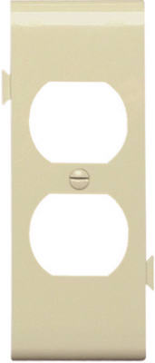 Ivory Duplx Center Section Plate