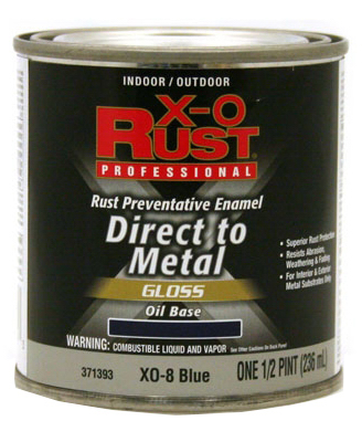 X-O Rust 1/2Pt Gloss Blue