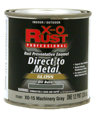 X-O Rust 1/2Pt Mach Gray