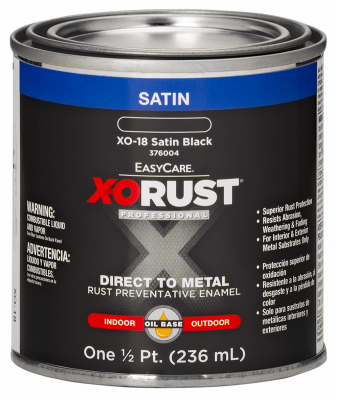 X-O Rust 1/2Pt Satin Black