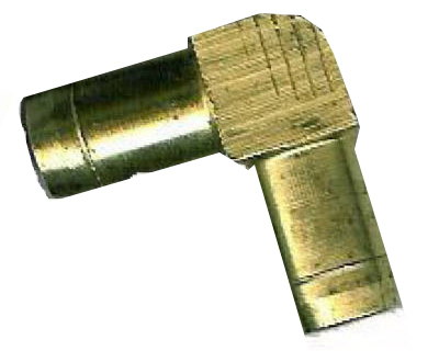 1/8 BRS Hose Barb Elbow