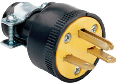 15A250V Black Plug