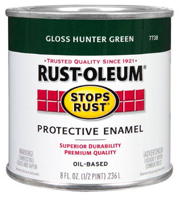 Rust-O 1/2Pt Gloss Green