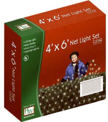 HW 150CT Clear Net Light Set