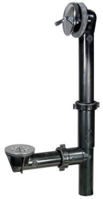 BLK ABS Drain Assembly