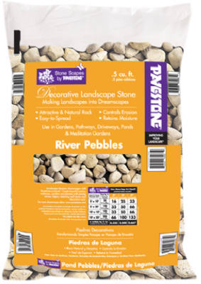 .5CUFT River Pebbles