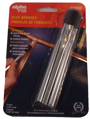 3PK 4.75" Flux Brush