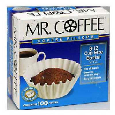 100 Pk Mr Coffee Filters