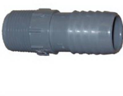 1-1/4" x 1-1/2" MIP Poly Adapter