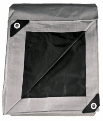 20F25BLK/SLV Tarp Cover