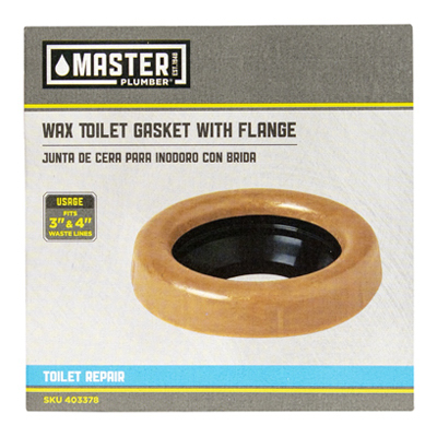 #1 Wax Toilet Gasket With Flange