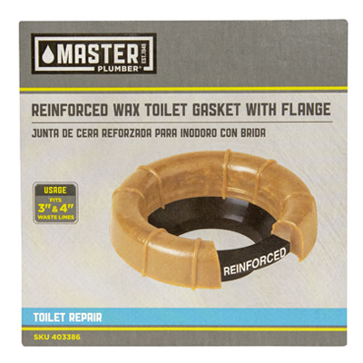 #3 Wax Toilet Gasket With Flange