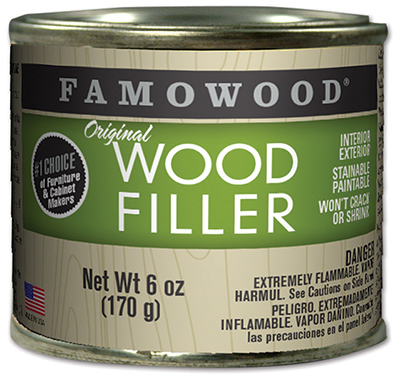 6OZ Red Oak Famowood Wood Filler