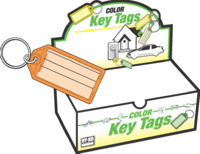 ID Key Tag with Ring