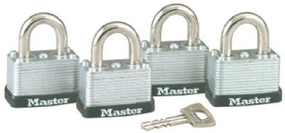 4PK 1-1/2 Warded Lock