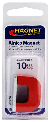2OZ Red Horseshoe Magnet