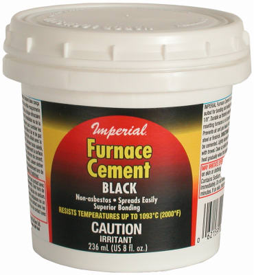 1/2pt Black Furnace Cement