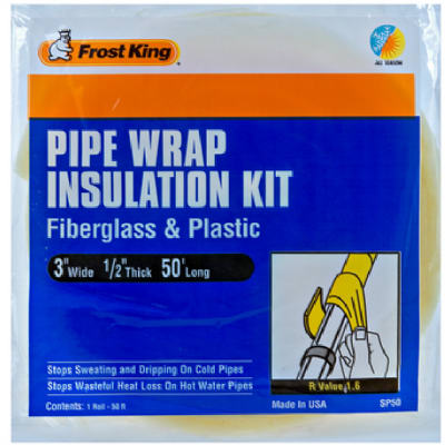 Fibre Pipe Wrap Insulation Kit