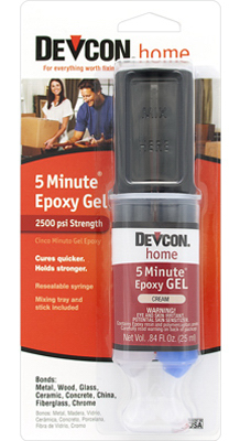 25 ML Syringe 5 Minute Epoxy Gel