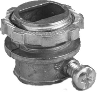 3/8"x1/2" BX/MC Cable Connector
