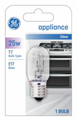 GE 25W Clear Appliance Bulb