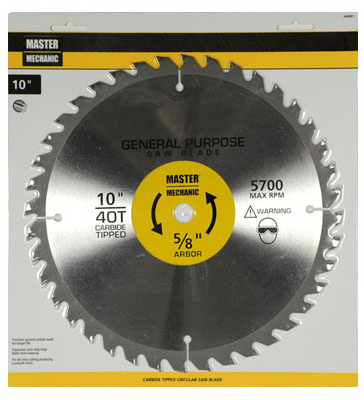 10" 40t MM Saw Blade