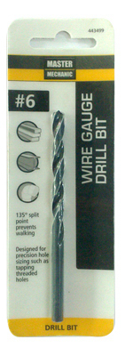 #6 Wire Gauge HS Drill Bit