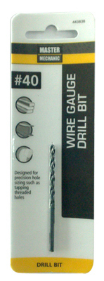 #40 Wire Gauge HS Drill Bit
