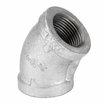 3/4" Galvanized 45 Degree Elbow