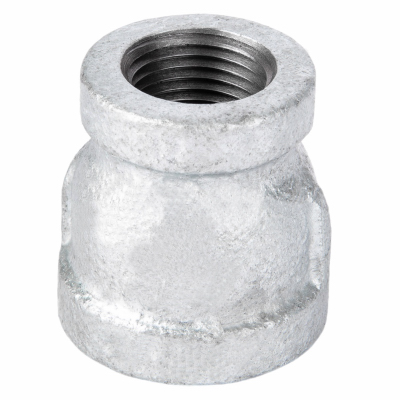 1/2" X 3/8" Galvanized Reducer Coupling