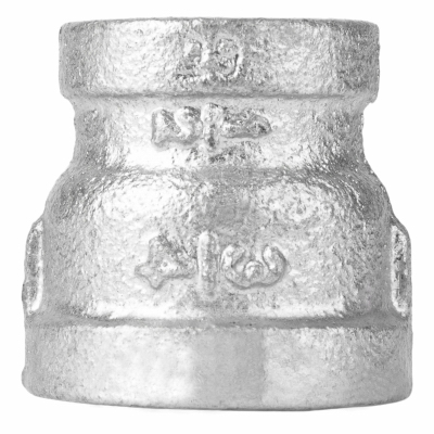 3/4" X 1/2" Galvanized Reducer Coupling