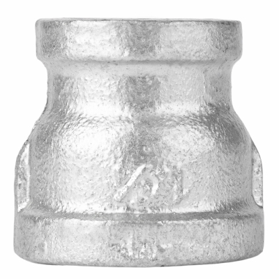 1" X 3/4" Galvanized Reducer Coupling