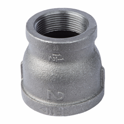 1/2" x 3/8" Black Iron Reducer Coupling