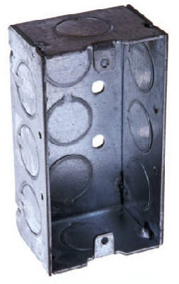 4x2-1/8" Steel Handy Box