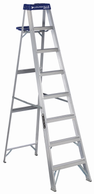 Ladder, Step  8' Aluminum 250#