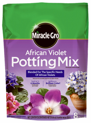 MIRACLE GRO AFRICAN VIOLET 8QT