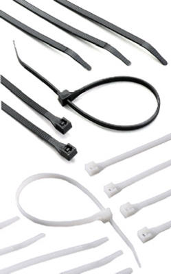 4PK 15" BLK CABLE TIES