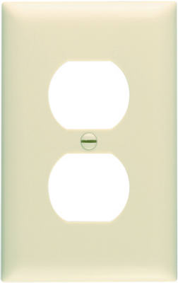 Ivory 1 Gang Outlet Wallplate