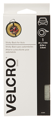 2'x1-1/2"GRY VelcroTape