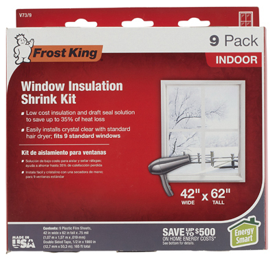 9pk Window Insulation Kt  V73/9H
