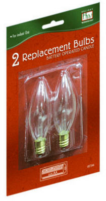 HW 2PK Battery Candle Repl Bulb